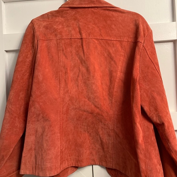 Vintage suede leather jacket - Picture 5 of 5